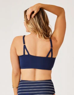 Amelia Top: Navy -Carve Active Deals Store BTSQ67 552 back ncrop