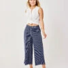 Blake Pant: Navy Stripe