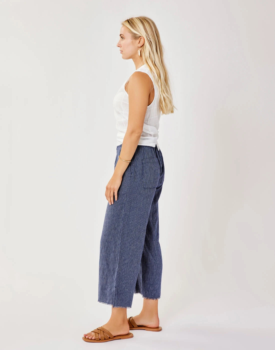 Blake Pant: Navy Stripe 2 Blake Pant: Navy Stripe - Image 2