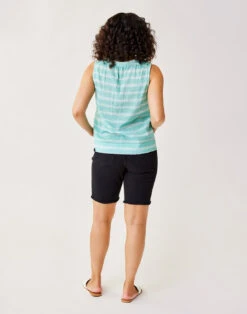 Maui Hi Rise 10" Short: Black -Carve Active Deals Store SHMH10 001 back crop