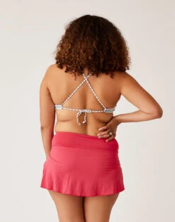 Malia Swim Skirt: Berry -Carve Active Deals Store SKHF38 653 back ncrop