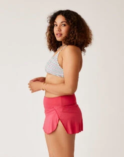 Malia Swim Skirt: Berry -Carve Active Deals Store SKHF38 653 side ncrop