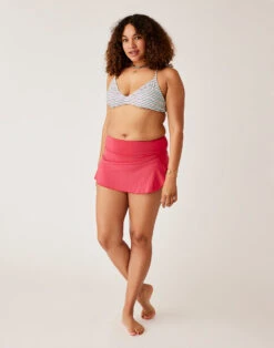 Malia Swim Skirt: Berry -Carve Active Deals Store SKSS85 322 front ncrop 2