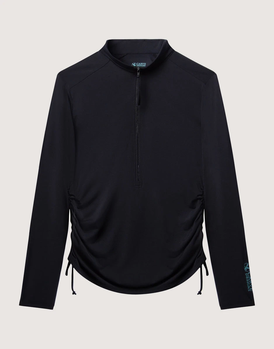 Cruz Rashguard: Black W. Black 4 Cruz Rashguard: Black W. Black - Image 4