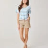 Oahu 4" Twill Short: Light Khaki
