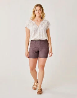 Oahu Hi Rise 6" Short: Dark Fawn