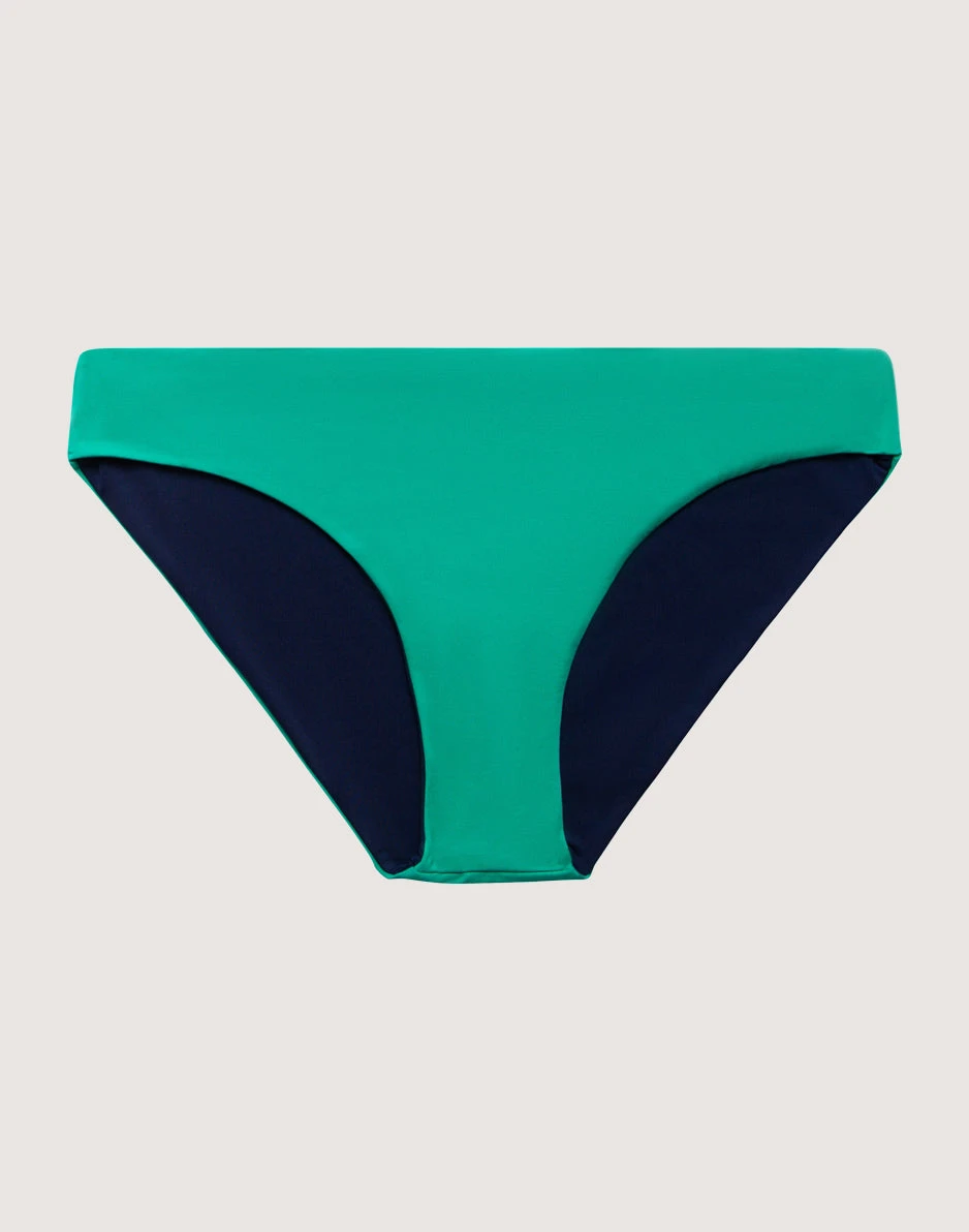 St. Barth Reversible Bottom: Navy/Fern 6 St. Barth Reversible Bottom: Navy/Fern - Image 6