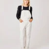 Jason Railroad Stripe Overall: Birch Stripe