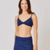 Hoku Swim Skirt: Navy