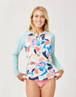 Kona Rashguard: Summer W. Sea Glass