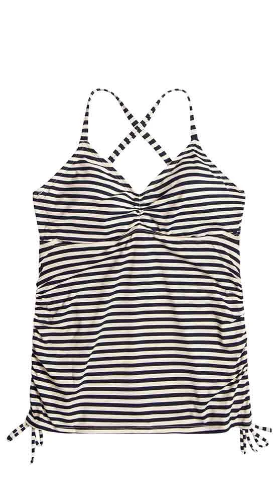 Camari Tankini: Navy Stripe 4 Camari Tankini: Navy Stripe - Image 4