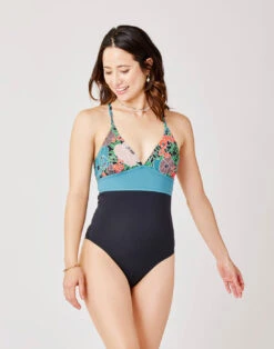 Dahlia One Piece: Jardin W. Black