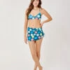 Hoku Heritage Swim Skirt: Retro Dots