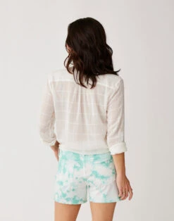 Oahu 4" Twill Short: Sea Glass Tie Dye -Carve Active Deals Store jjusbk13ied5wfybofqf