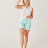 Oahu 6" Twill Short: Sea Glass Tie Dye