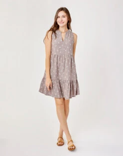 Nellie Linen Dress: Dark Fawn Dakota -Carve Active Deals Store jwnmjpymtmmqj44lrvbc