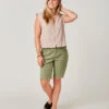 Oahu 10" Twill Short: Olive