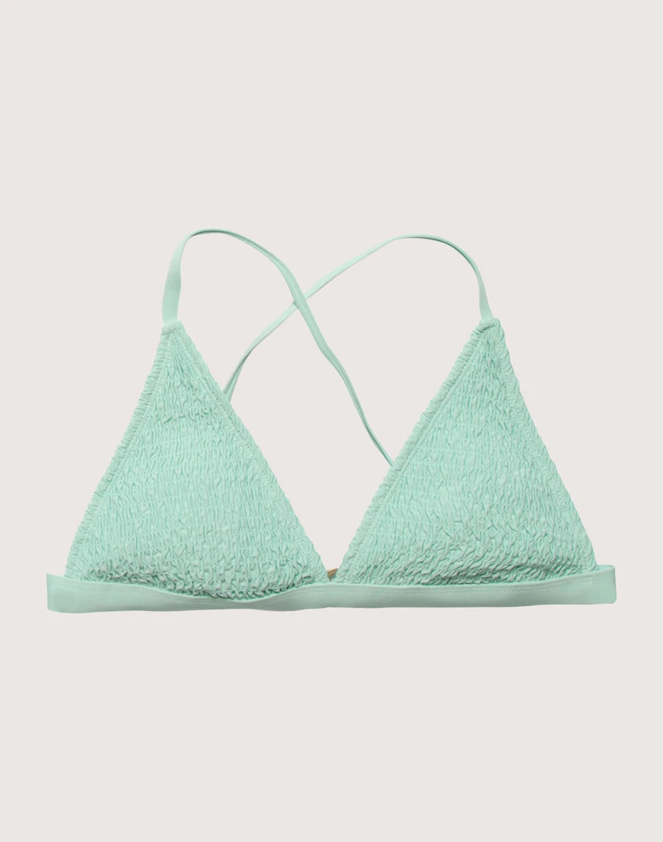 Gigi Smocked Top: Sea Glass 4 Gigi Smocked Top: Sea Glass - Image 4