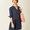 Blair Dress: Navy