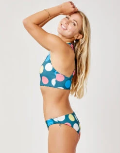 Sanitas Heritage Reversible Bottom: Hibiscus/Retro Dots -Carve Active Deals Store ltvearrs0pfl9hnzzft0