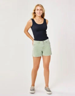 Oahu 4" Butter Short: Light Olive