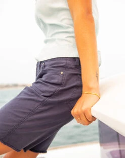 Oahu 10" Twill Short: Navy
