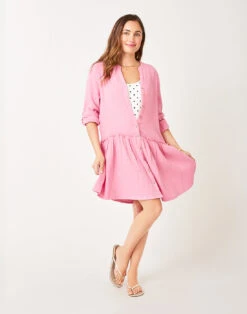 Blair Dress: Light Fuchsia