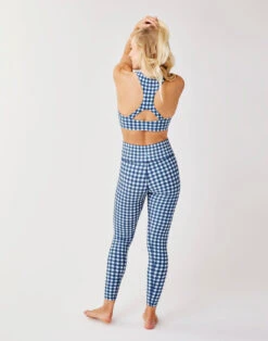 Saluda Compression Tight: Gingham -Carve Active Deals Store oniajccpr5oxrahjp5kj