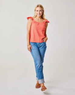 Carson Hi Rise Jean: Blue Tide