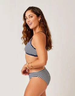 St. Barth Bottom: Navy Stripe -Carve Active Deals Store pki7dmixwncx8qdmomli