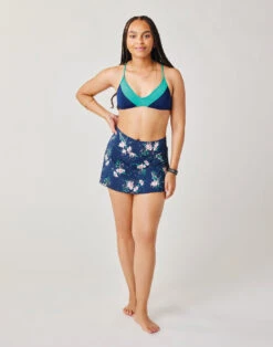 Malia Swim Skirt: Bouquet