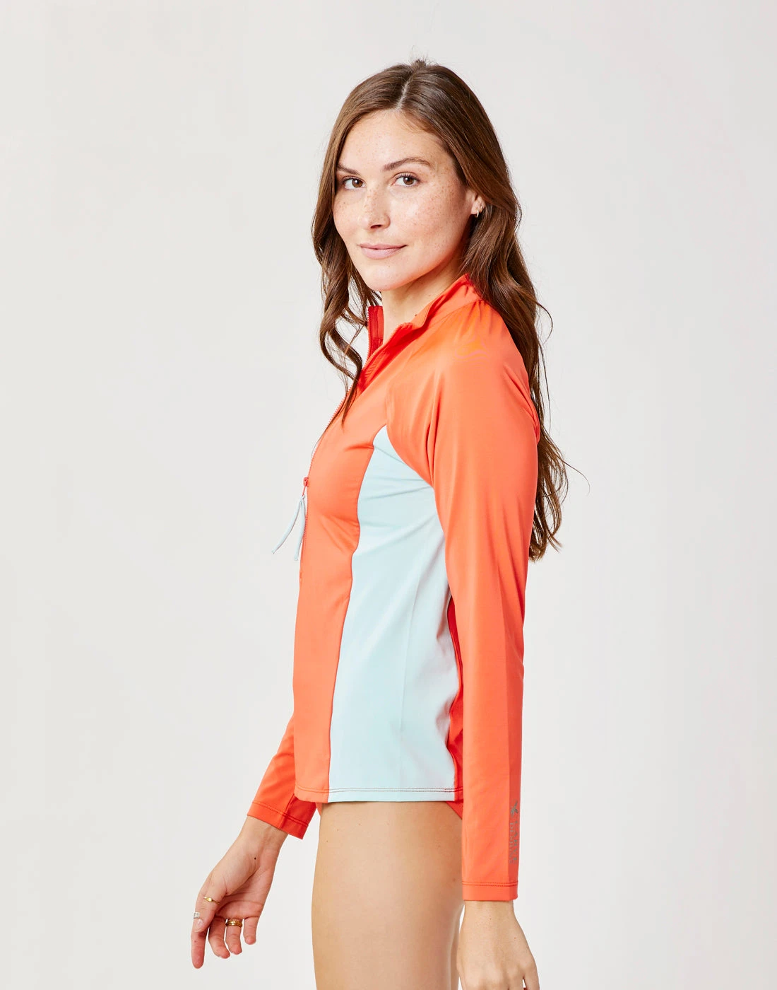 Montara Rashguard: Sunset W. Sea Glass 2 Montara Rashguard: Sunset W. Sea Glass - Image 2