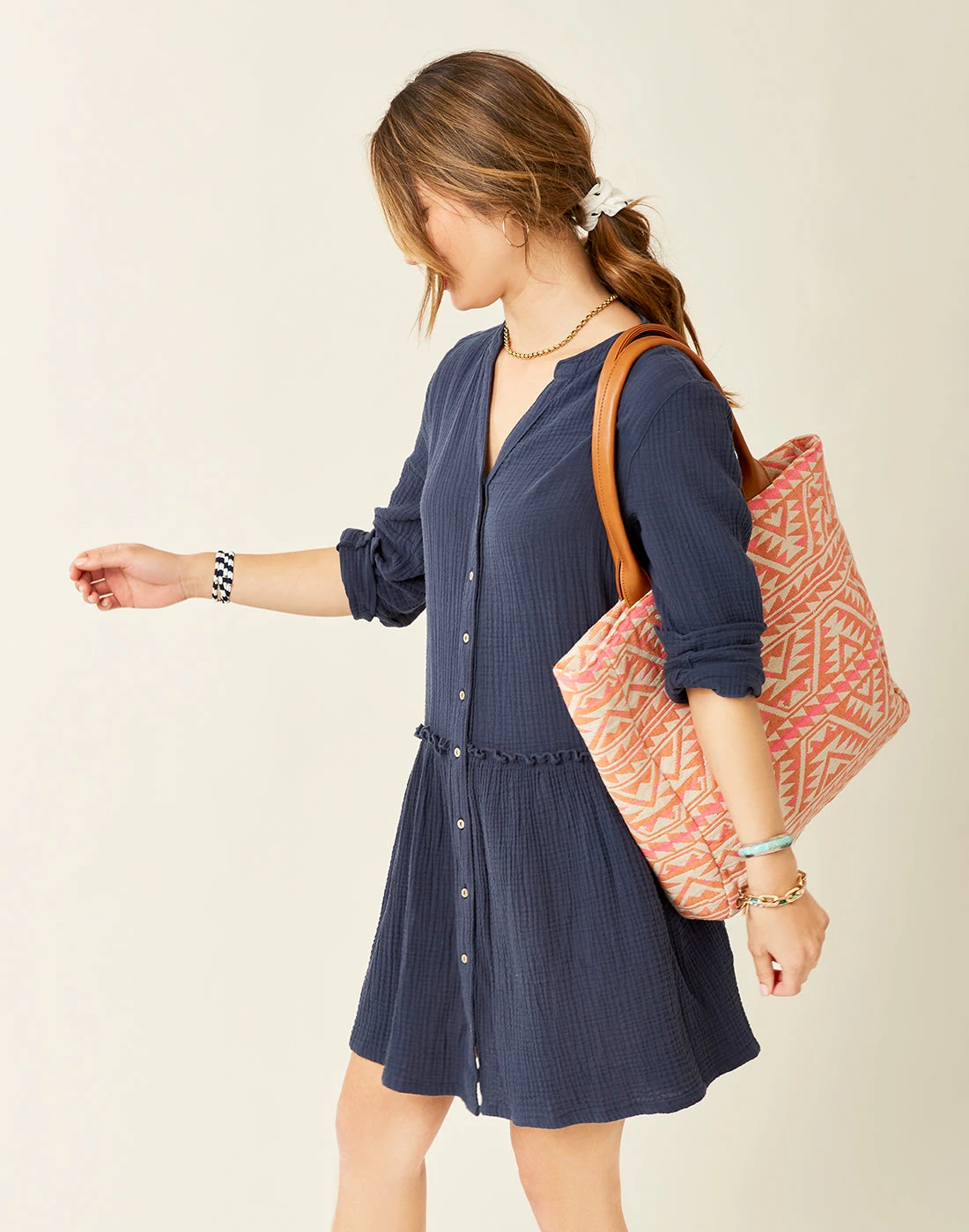 Blair Dress: Navy 4 Blair Dress: Navy - Image 4