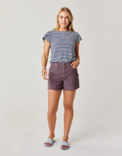 Oahu Hi Rise 4" Short: Dark Fawn