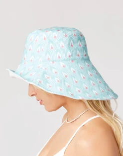 Reversible Bucket Hat: Cinema/Cloud -Carve Active Deals Store qvutitv6cpjgw4tgpzxn