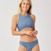St. Barth Compression Bottom: Gingham