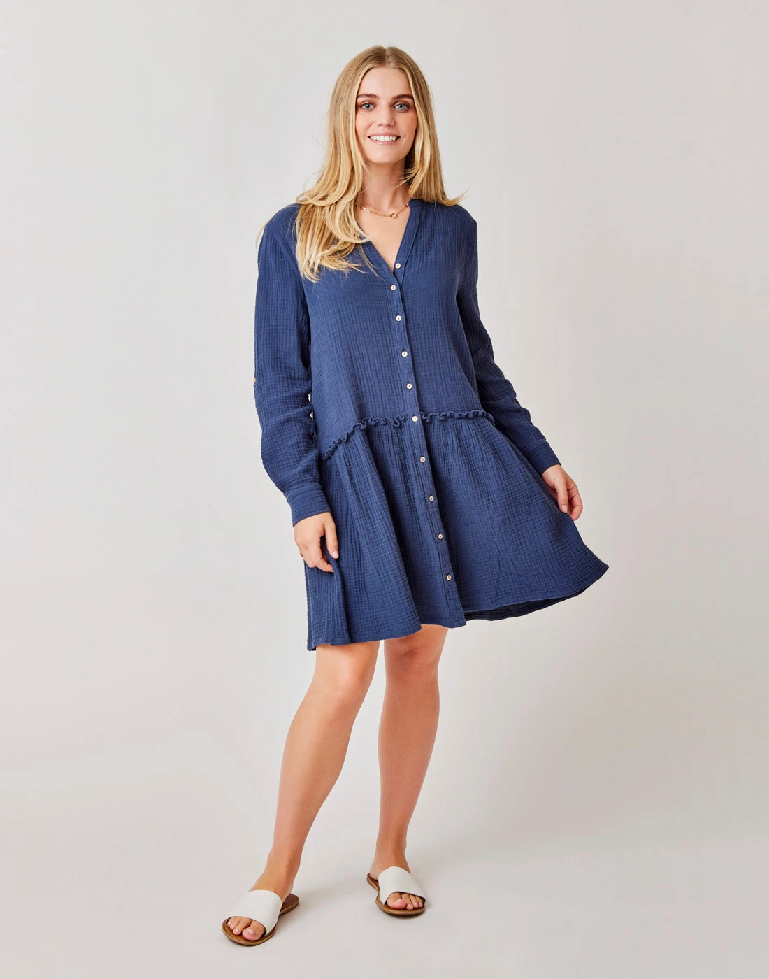 Blair Dress: Navy 2 Blair Dress: Navy - Image 2