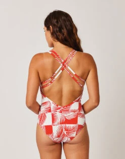 Beacon One Piece: Checkered Palm -Carve Active Deals Store ruyxdtdsko3gi9zcs6sx