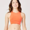 Sanitas Colorblock Top: Sunset W. Sea Glass