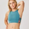 Sanitas Colorblock Top: Hydro W. Jardin