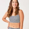 Amelia Top: Navy Stripe