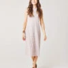 Maeve Dress: Fawn Stripe