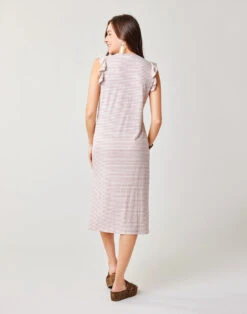 Maeve Dress: Fawn Stripe -Carve Active Deals Store vn0wqsfznre1jumnjyb8