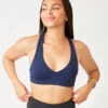 La Jolla Reversible Top: Black/Navy