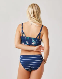 St. Barth Reversible Bottom: Nautical/Bouquet -Carve Active Deals Store wzctqmxnr85sogqpkjp1