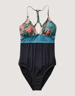 Dahlia One Piece: Jardin W. Black -Carve Active Deals Store ysekhmmruuvzm5phcwdr