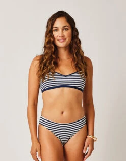 St. Barth Bottom: Navy Stripe -Carve Active Deals Store ywnpynmvbgs7kew4soin