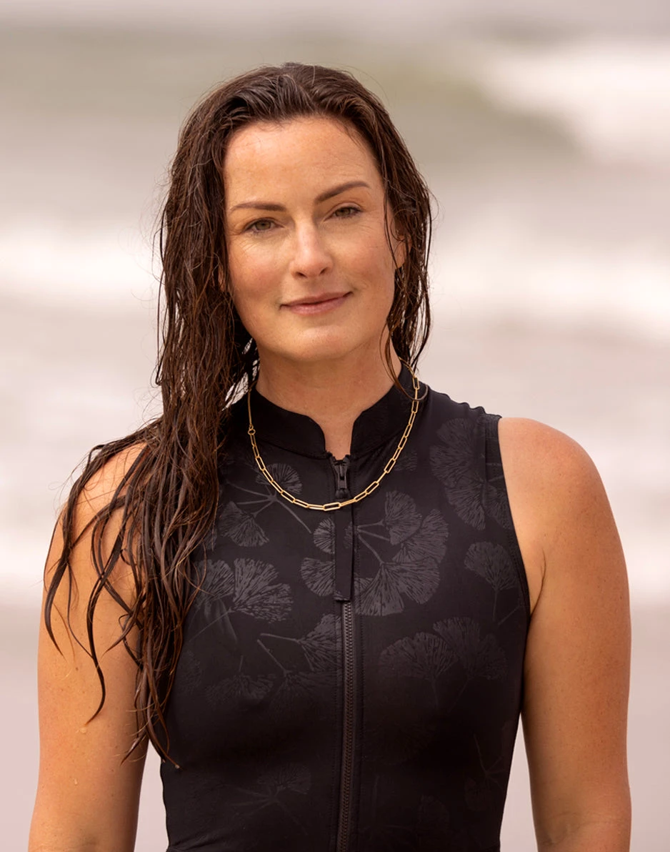 Sadie Sleeveless: Ginkgo Embossed 2 Sadie Sleeveless: Ginkgo Embossed - Image 2