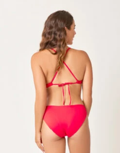 St. Barth Reversible Bottom: Checkered Palm/Hot Red -Carve Active Deals Store zcxlmjael4tivx2ydq99